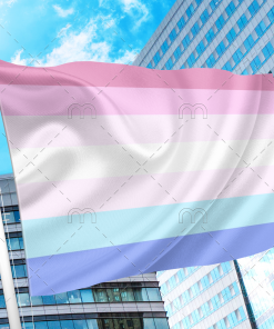 Bigender Pride Flag PN0112 2x3ft (60x90 cm) / Bigender / 2 Grommets left Official PAN FLAG Merch