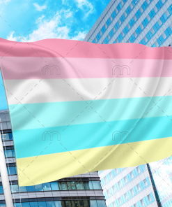 Genderflux Pride Flag PN0112 2x3 ft (60x90 cm) Official PAN FLAG Merch