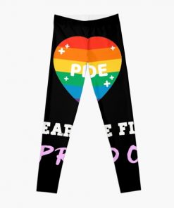Pride I Wear The Flag And Proud Of It Transgender Lesbians Leggings RB0403 product Offical transgender flag Merch
