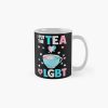 Put The Tea in LGBT Trans Flag Classic Mug RB0403 product Offical transgender flag Merch