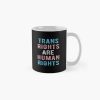 Trans Rights Are Human Rights transgender flag people Mug Classic Mug RB0403 product Offical transgender flag Merch