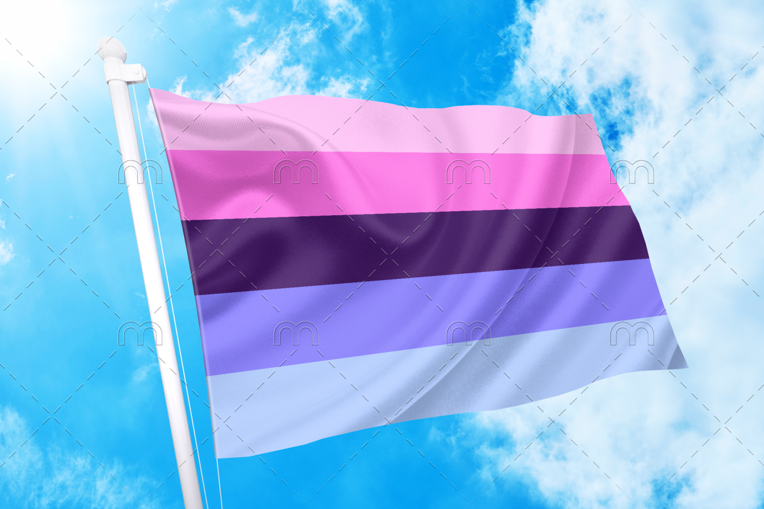 Omni Pride Flag Omnisexual Pn0112 Transgender Flags 5291