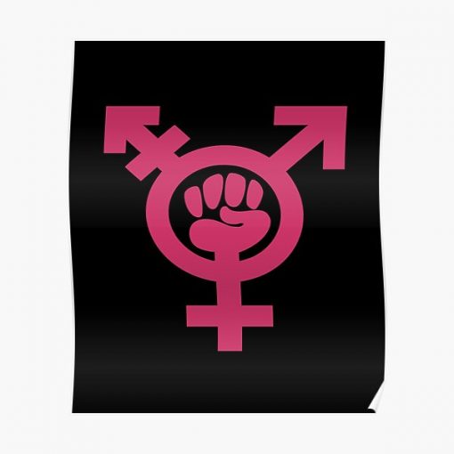 Transfeminism Transfeminist Trans Woman Man Intersex Women Men Poster RB0403 product Offical transgender flag Merch