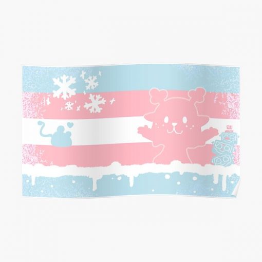 Noelle Trans Pride Flag Poster RB0403 product Offical transgender flag Merch
