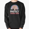 Protect Trans Kids Sweat Pullover Sweatshirt RB0403 product Offical transgender flag Merch