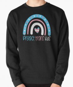 Protect Trans Kids Transgender Pride Flag 2021 Tank Top Pullover Sweatshirt RB0403 product Offical transgender flag Merch