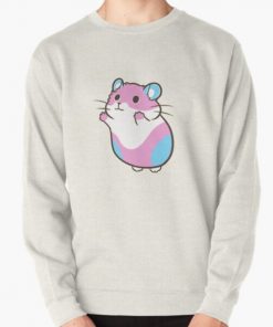 Pride Hamster - transgender Pullover Sweatshirt RB0403 product Offical transgender flag Merch
