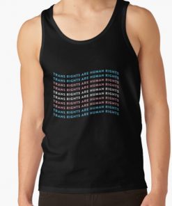 Trans Rights Are Human Rights ☆ Transgender Pride Flag Tank Top RB0403 product Offical transgender flag Merch