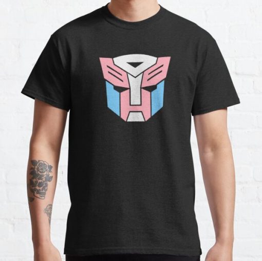 Transformers - Transgender Pride Flag Classic T-Shirt RB0403 product Offical transgender flag Merch