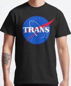 Nasa Trans Pride Logo Classic T-Shirt RB0403 product Offical transgender flag Merch