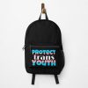 protect trans youth - trans flag Backpack RB0403 product Offical transgender flag Merch