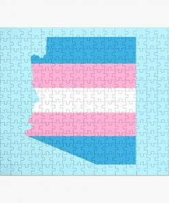 Arizona Trans Pride Jigsaw Puzzle RB0403 product Offical transgender flag Merch
