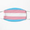 Trans Flag Flat Mask RB0403 product Offical transgender flag Merch